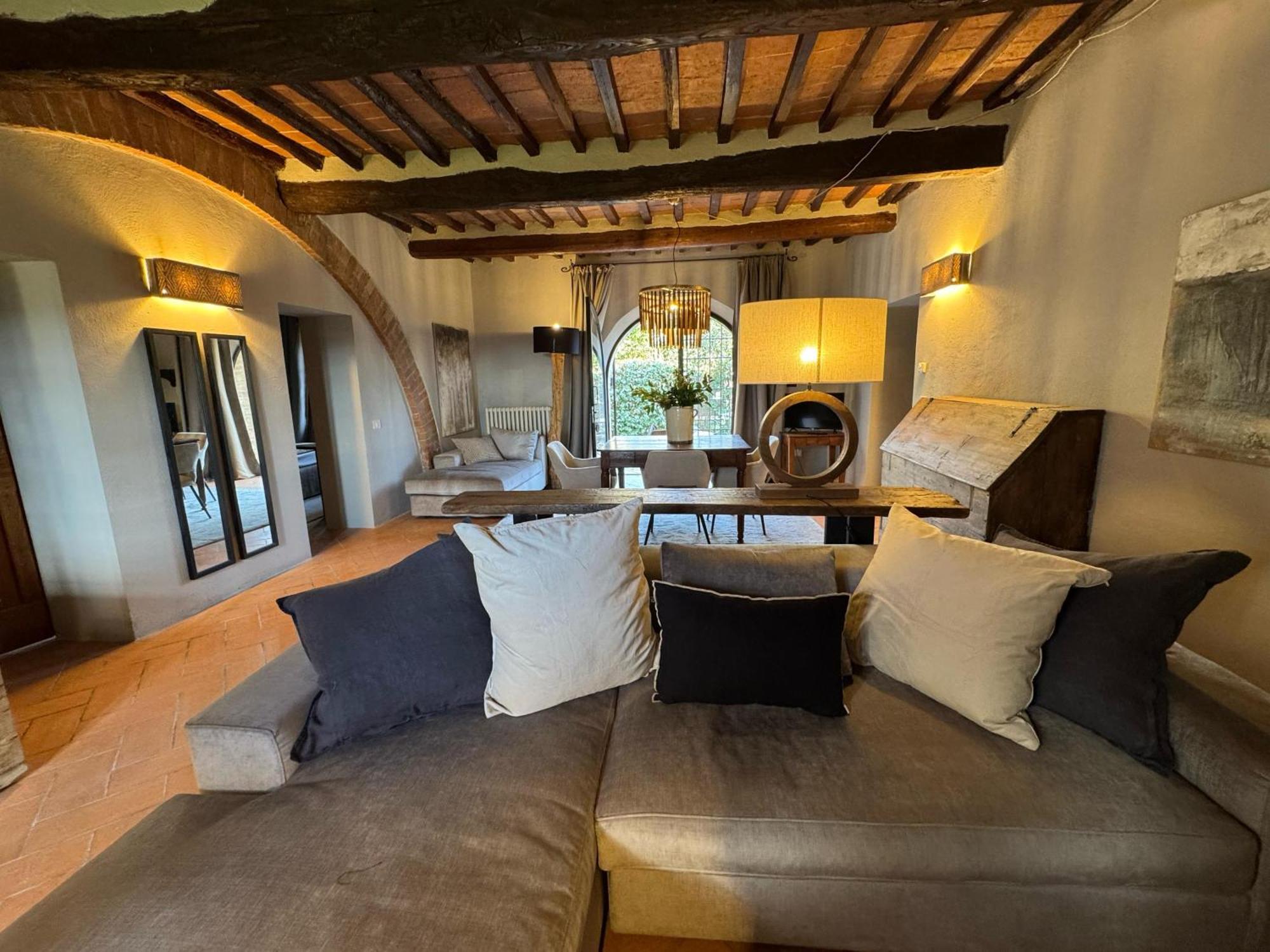 Agriturismo Le Sorbelle D'Orcia Con Piscina Pienza Exteriör bild