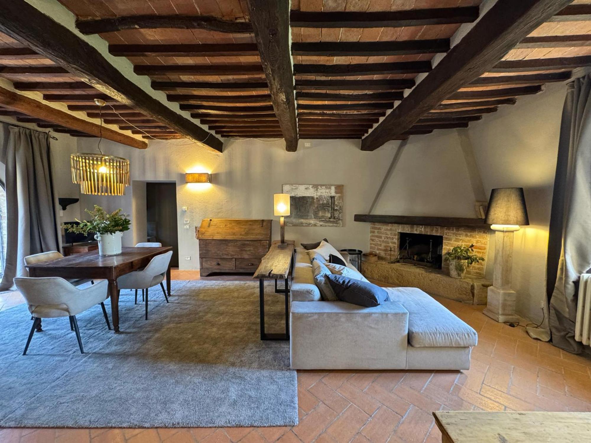 Agriturismo Le Sorbelle D'Orcia Con Piscina Pienza Exteriör bild