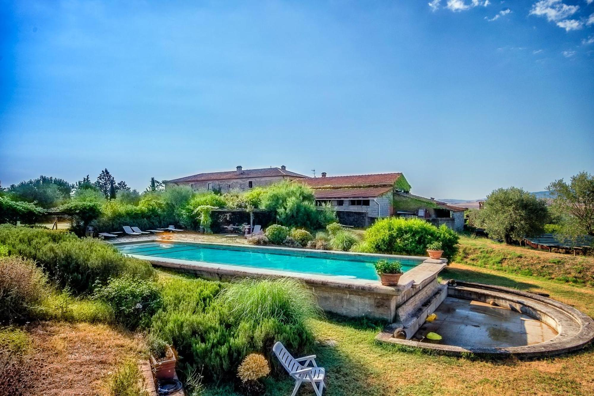 Agriturismo Le Sorbelle D'Orcia Con Piscina Pienza Exteriör bild