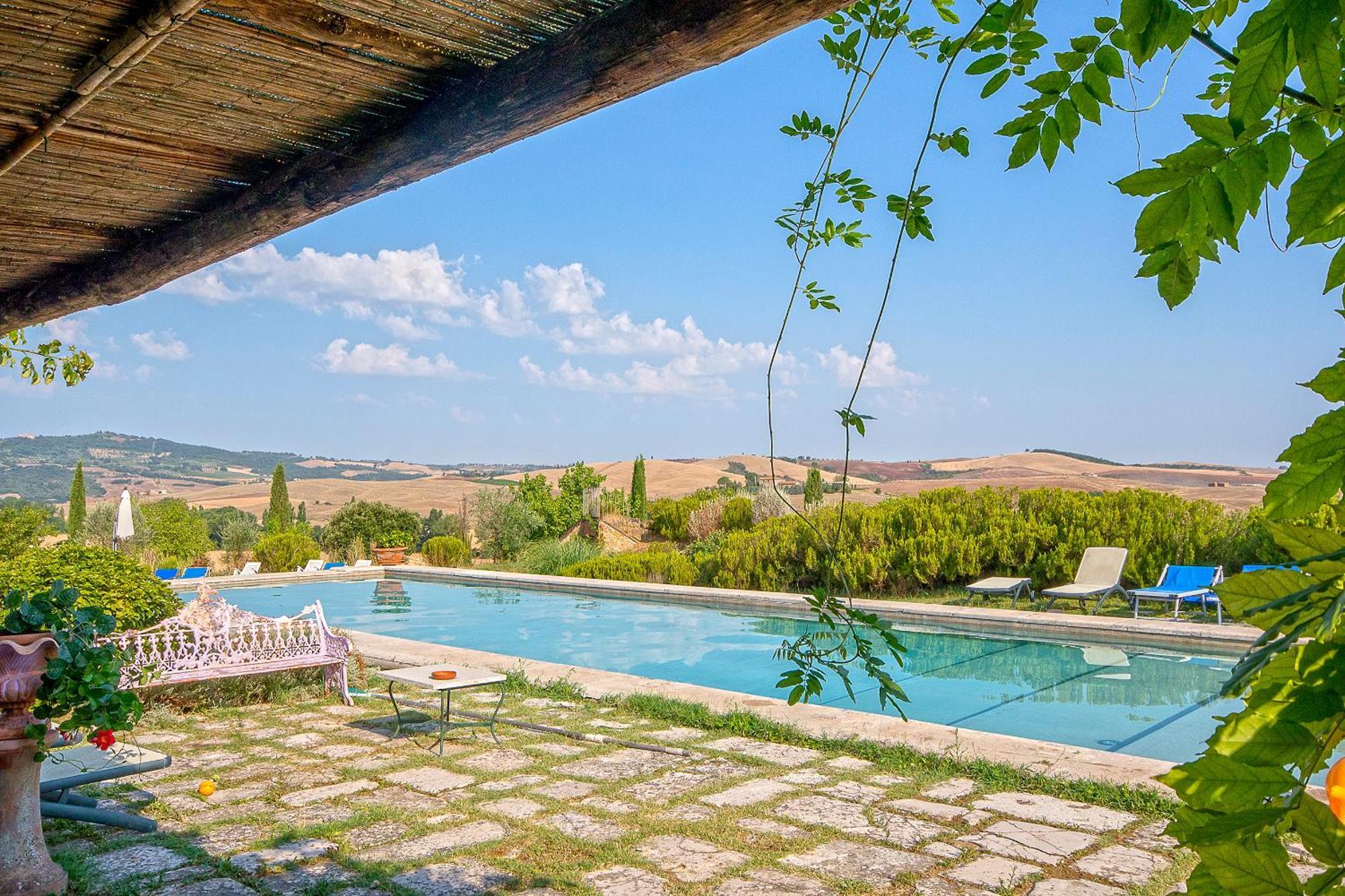 Agriturismo Le Sorbelle D'Orcia Con Piscina Pienza Exteriör bild