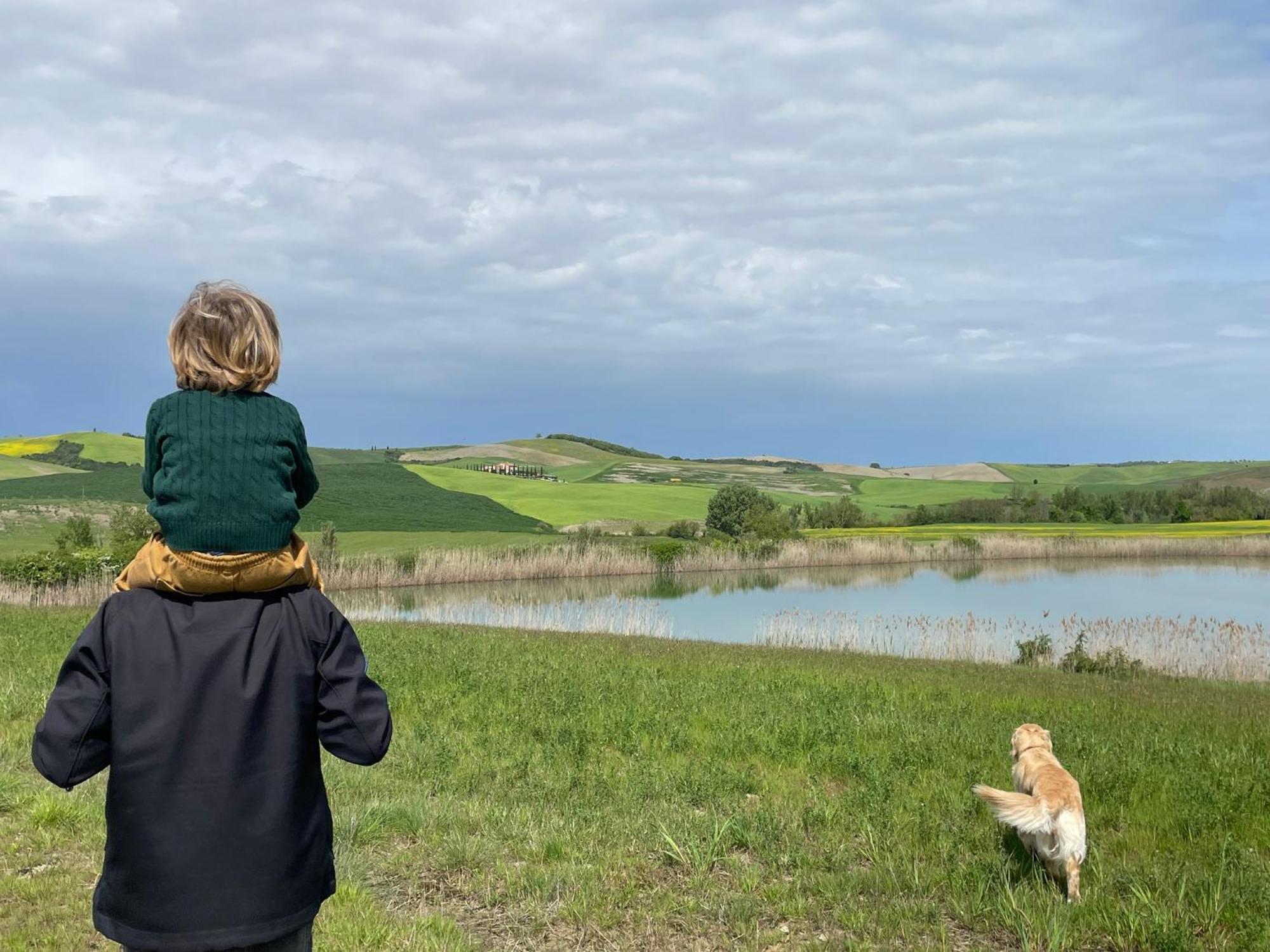 Agriturismo Le Sorbelle D'Orcia Con Piscina Pienza Exteriör bild