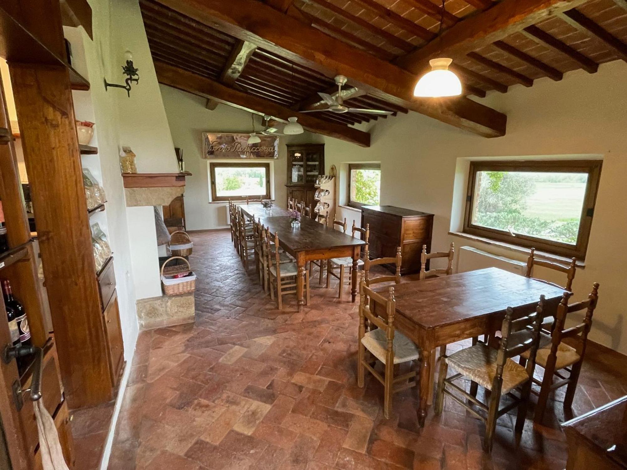 Agriturismo Le Sorbelle D'Orcia Con Piscina Pienza Exteriör bild