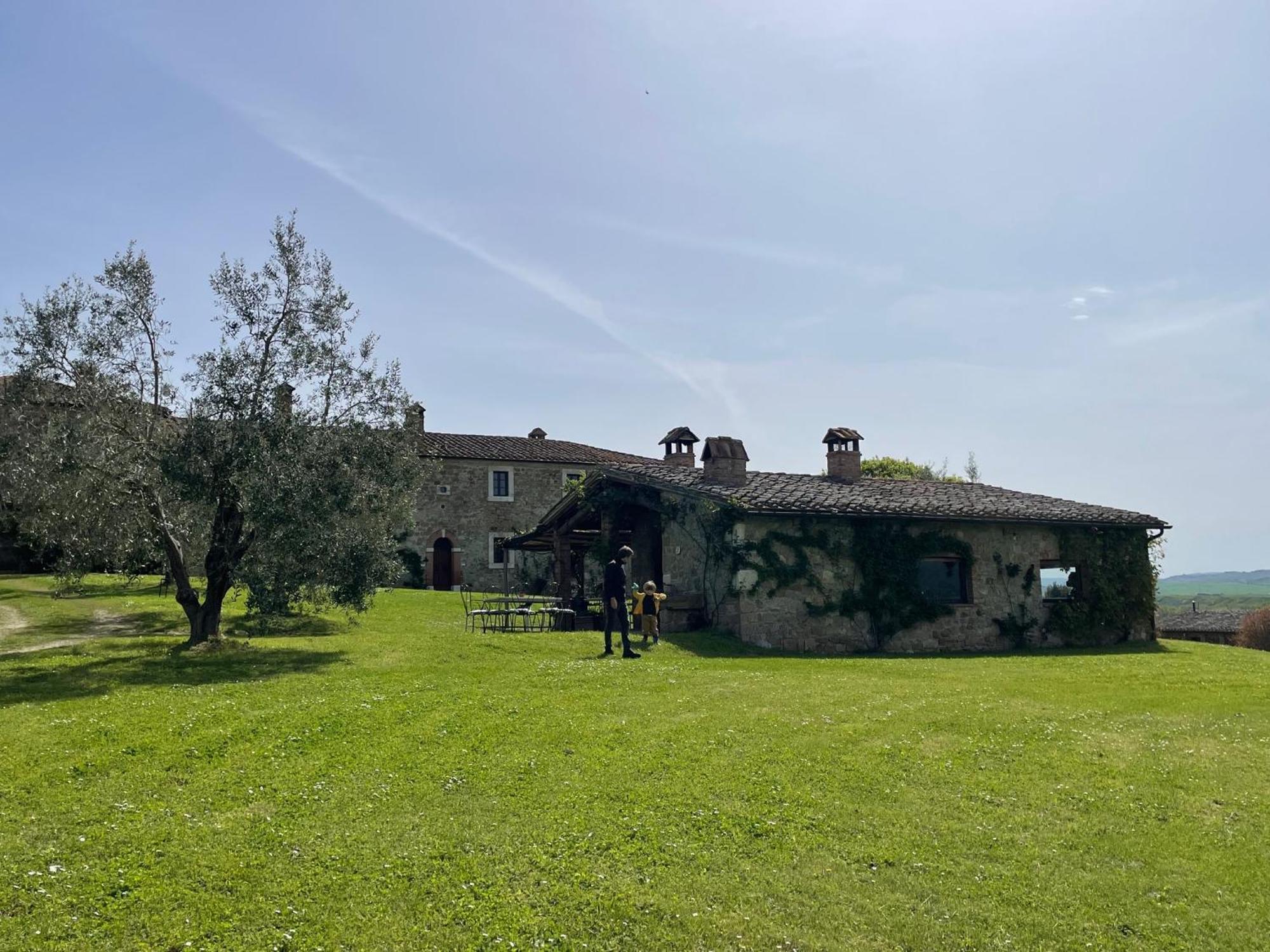 Agriturismo Le Sorbelle D'Orcia Con Piscina Pienza Exteriör bild