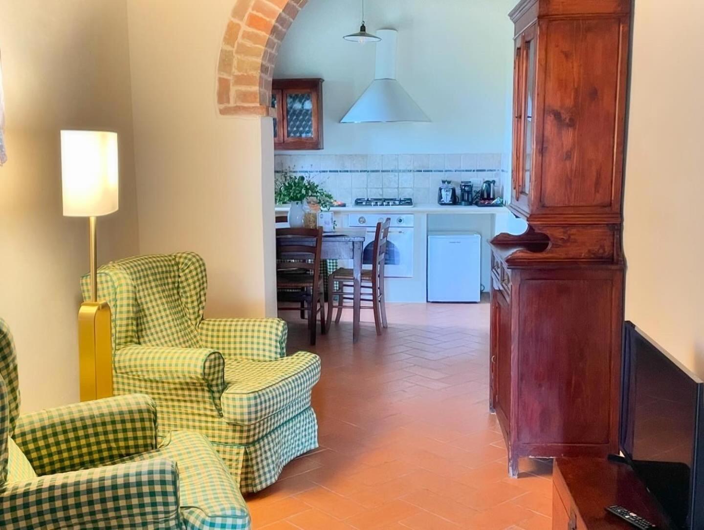 Agriturismo Le Sorbelle D'Orcia Con Piscina Pienza Exteriör bild