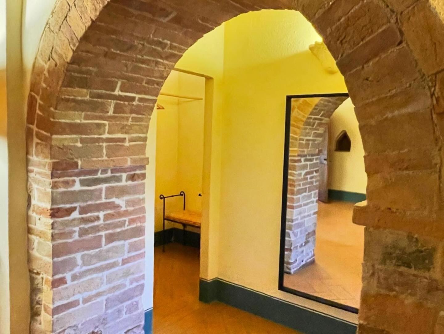 Agriturismo Le Sorbelle D'Orcia Con Piscina Pienza Exteriör bild