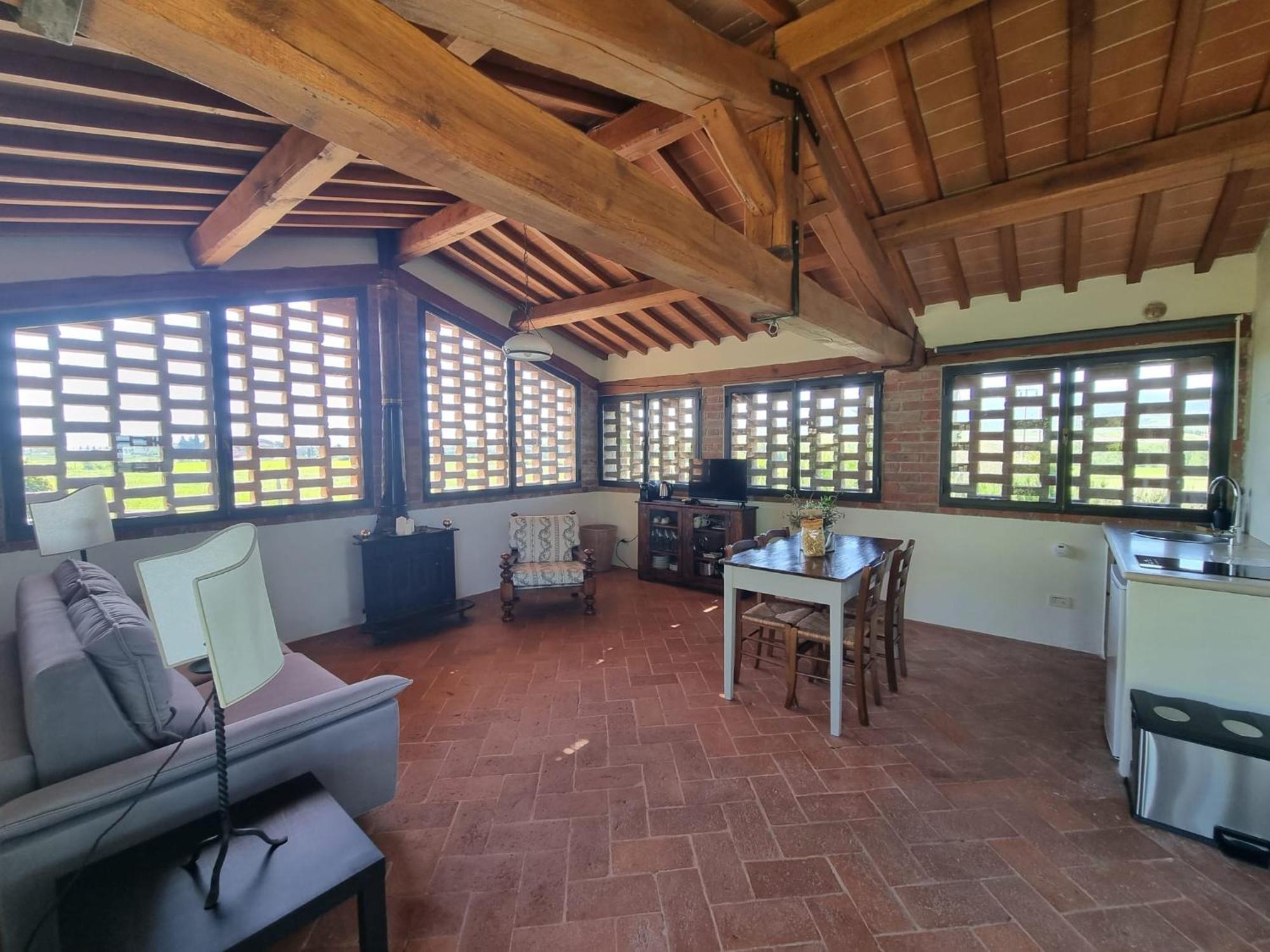 Agriturismo Le Sorbelle D'Orcia Con Piscina Pienza Exteriör bild