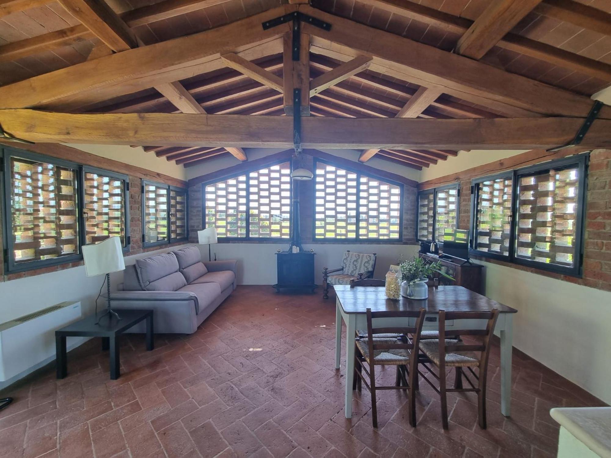 Agriturismo Le Sorbelle D'Orcia Con Piscina Pienza Exteriör bild
