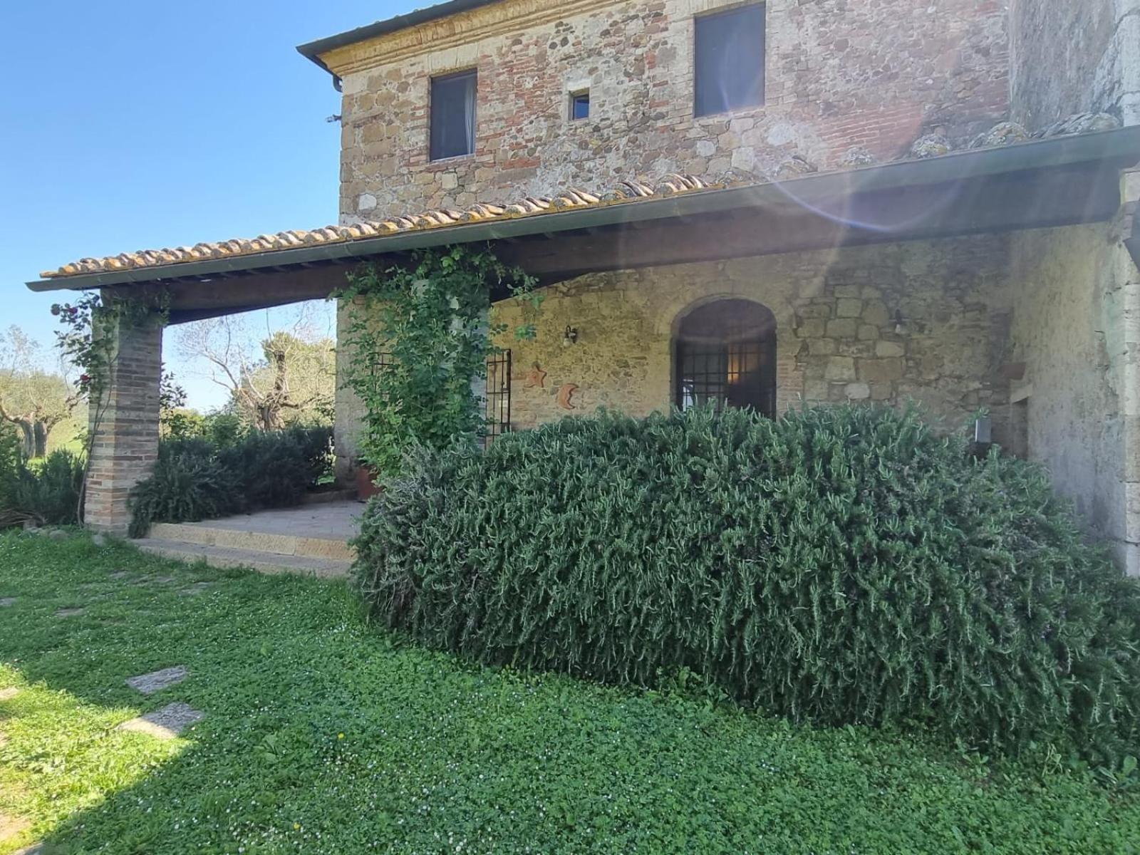 Agriturismo Le Sorbelle D'Orcia Con Piscina Pienza Exteriör bild